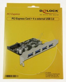 Delock Io Adapter - Pci Express Card > 4 X External Usb 3.0