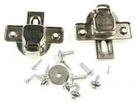 Flange Washing Machine Window - 8076435075 Door Frame Front Chrome Plated [Electrolux Aeg]