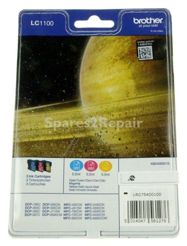Brother Cartridge - Lc1100rbwbpdr Ink Cartridge Multipack Cmg