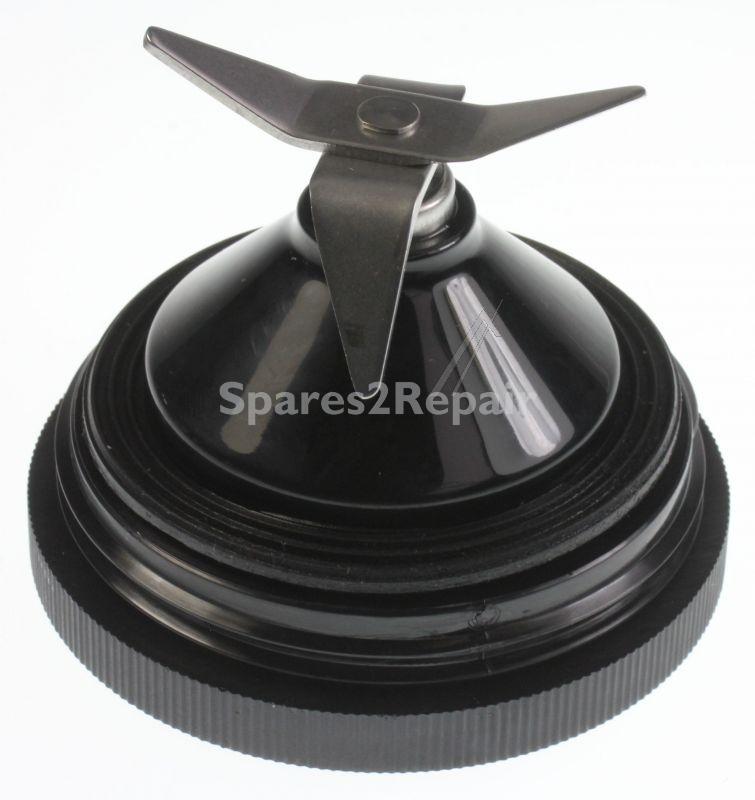 Mixer - Blender Blade - Kw711196 Blade Hub Complete With Seal Black Sb [Delonghi]