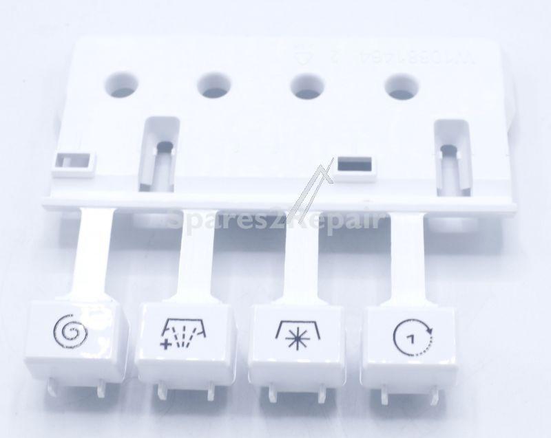 Button - C00309729 481010731903 Push Button 4 Opt [Whirlpool Indesit]