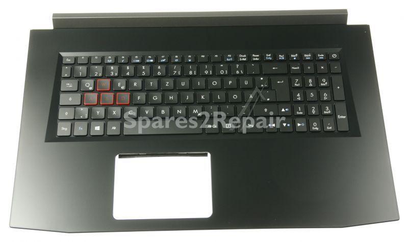Acer Notebook keyboards - 6b q2mn2 011 Cover Upper Black 1050 With Keyboard German W8 Bl