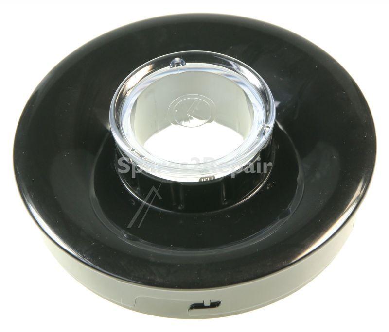 Mixing Bowl Lid - Kw716112 Goblet Lid And Filler Cap-black Fpp234 [Delonghi]