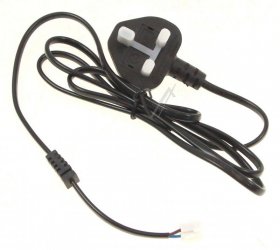 Vestel Mains Power Lead - 30103392 Pwrcord Safe Uk 1500-80 2x0 5 W-gr 3p