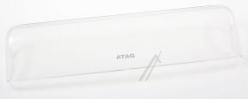 Atag Flap - 88042711 42497 Cover Door Tray Upper With Logo
