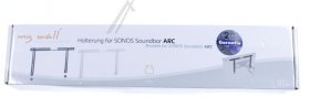 Mywall Fixings And Brackets - Soundbar Halterung Fur Sonos Arc Zur Befestigung An Tv-halterungen, Schwarz