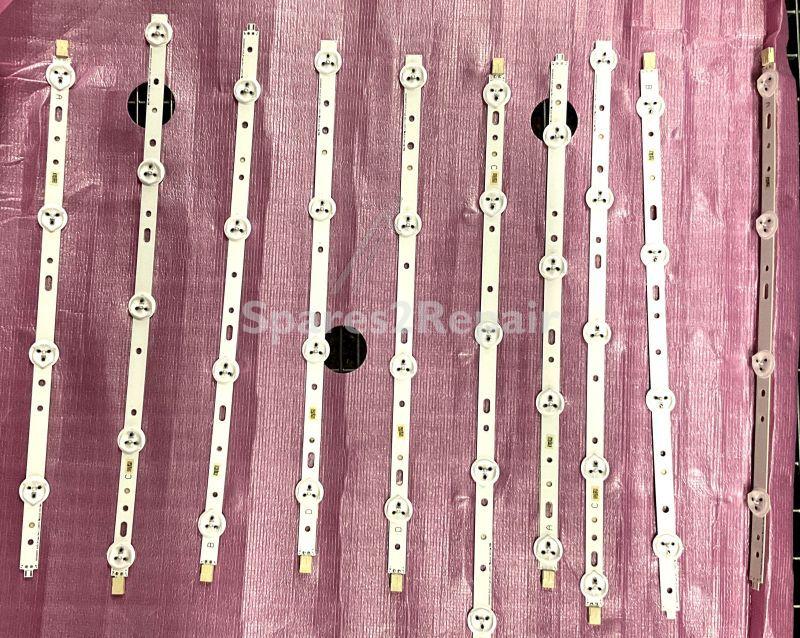 Grundig Led backlight bar - Zck606-mh C00928556 Led Bar Service Set (056d40-ss26)