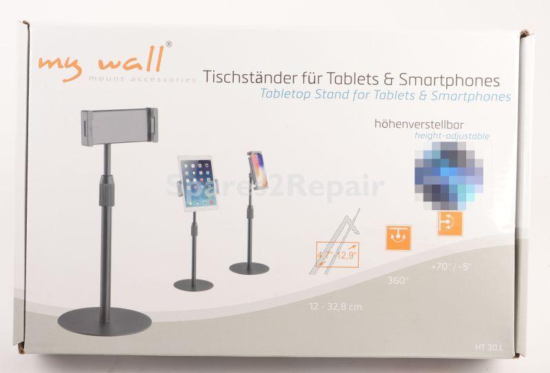 Mywall Holder For Tablet-pc - HÖhenverstellbarer Tischstander Fur Tablets Und Phones Passend Fur Die Meisten 4,7“ - 12,9“ Telefone Und Tablets