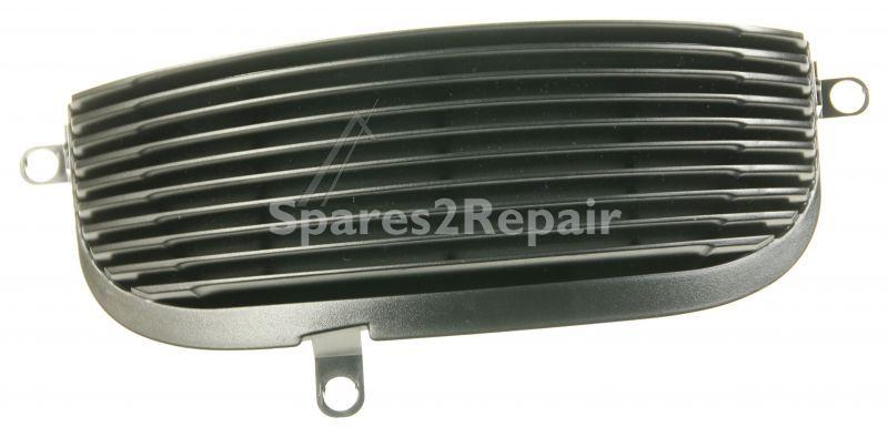 Samsung Filter Lid - Dj64-01114a Grille Back vc-f600g abs hb ebony Black