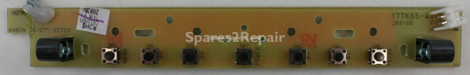 Akura AV32720-HD - Buttons - 17TK65-4 - 260106