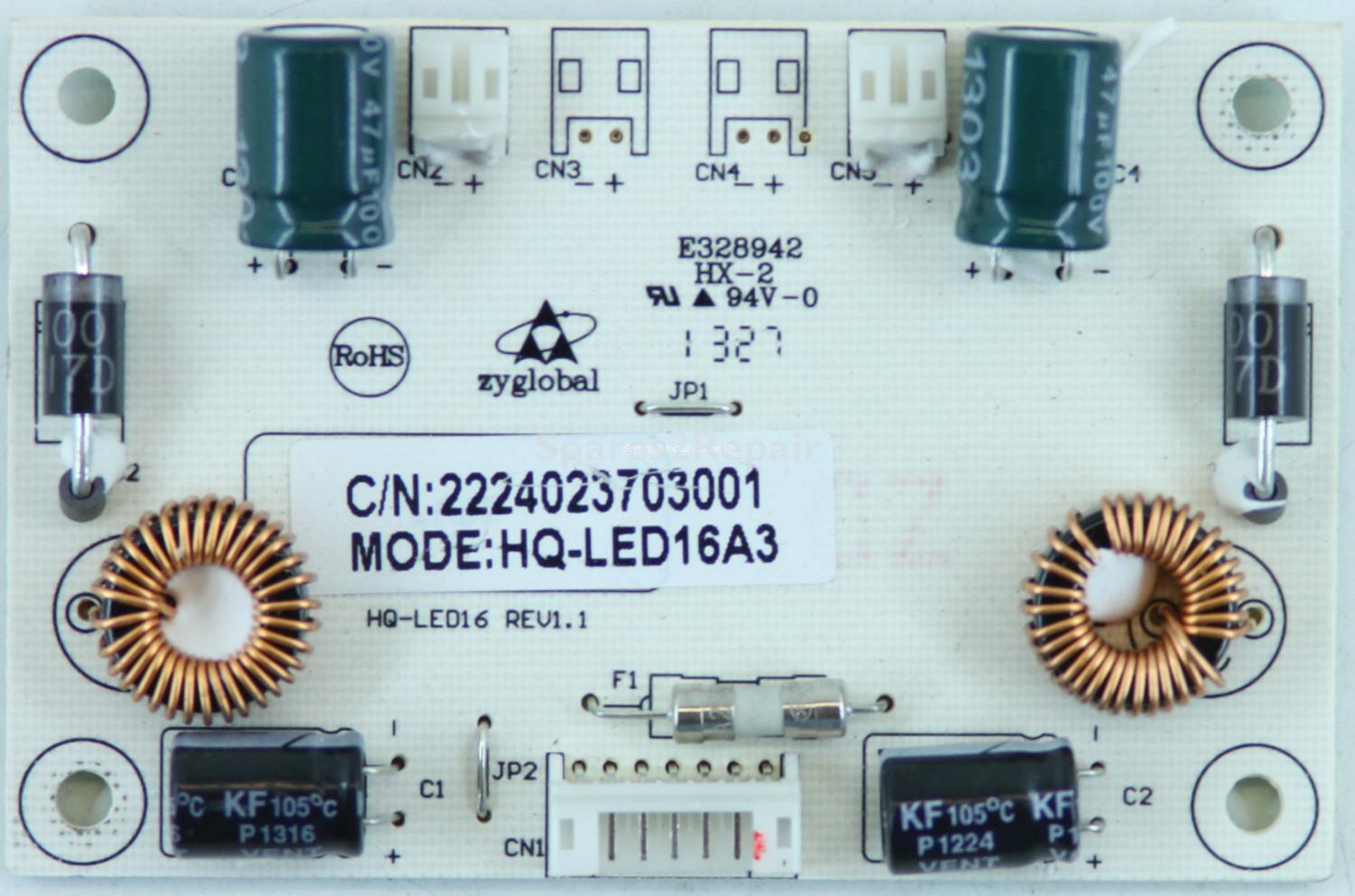 Baird JO37LEDBK - LED Driver Board - HQ-LED16 REV1.1 - HQ-LED16A3