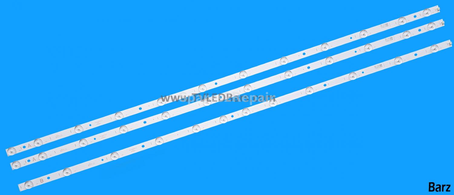 Vestel LED Backlight Array Toshiba 50U2963DB Panasonic TX-50HX580B VES500QNDH-2D-N41 VES500QNDP-2D-N42 VES500QNDA-2D-N41 17DLB50NER2-A + 17DLB50NER2-B 2xA 1xB