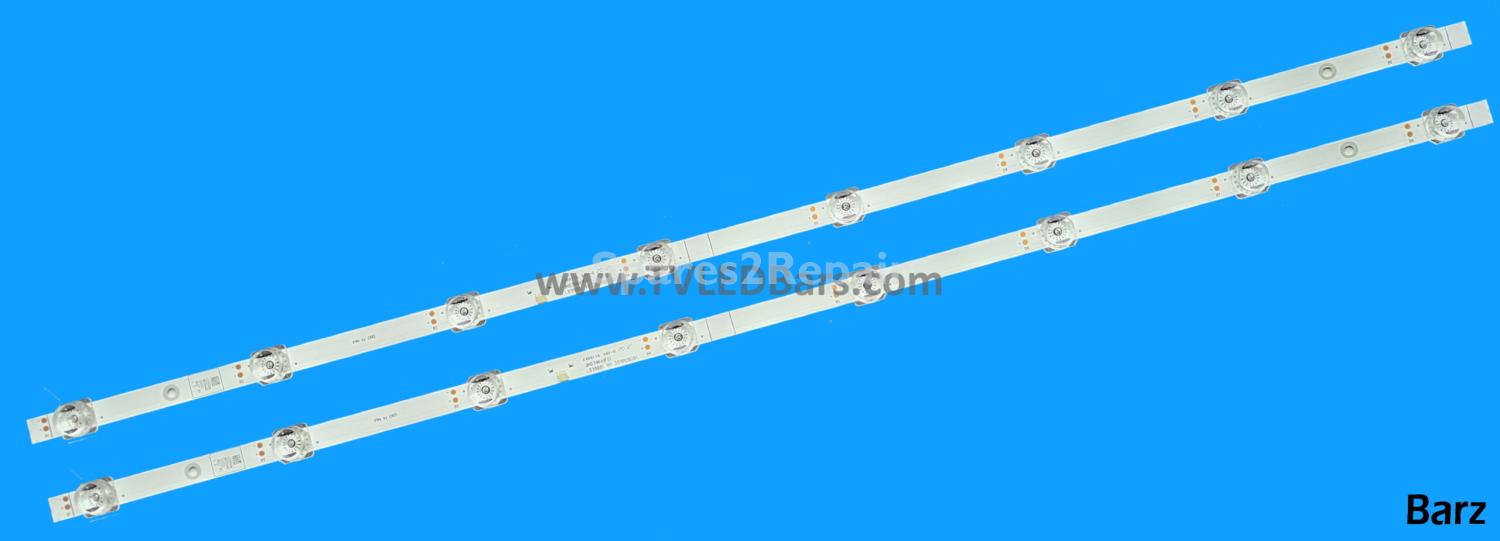Hisense LED Backlight Array Hisense 40A5600FTUK 40A4GTUK 40" JHD396X1F01-TCL1 JHD396X1F01-TXL1 LB39601 V0 2pcs