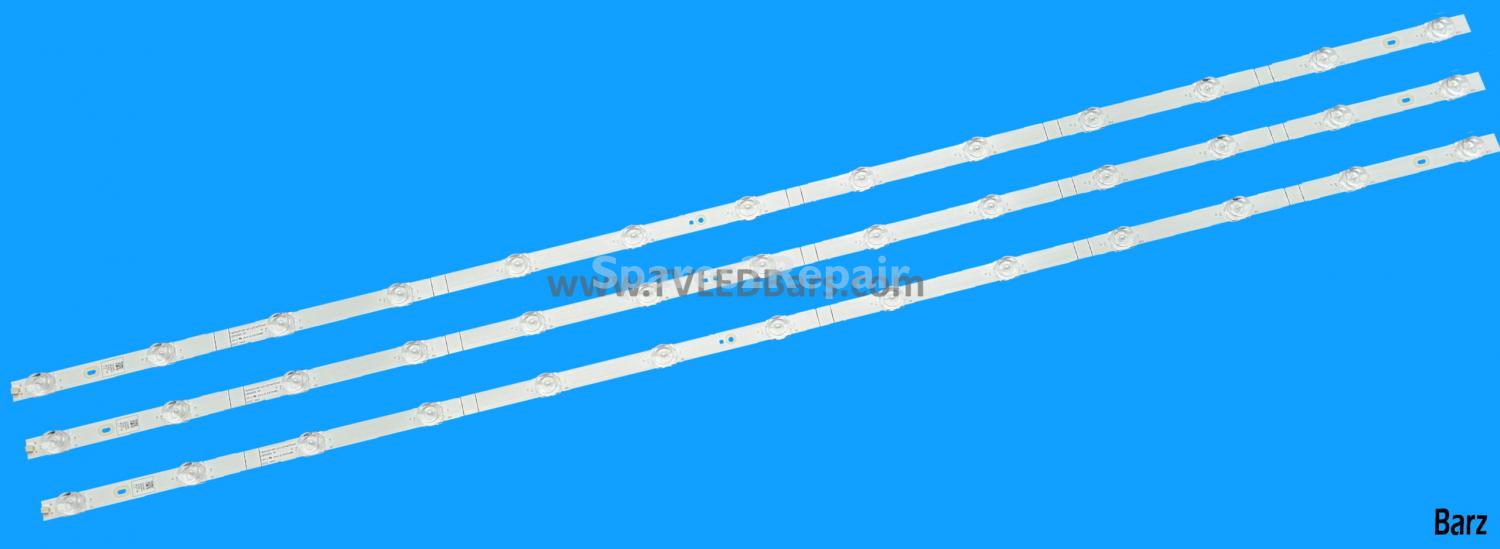 Hisense Barz LED Backlight Array Hisense 55AE7000FTUK 55A7100FTUK 55A7300FTUK HD550X1U84-T0L4 LB5500P V0 HD550X1U82-L1-2019061101 3/6pcs