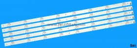 Barz LED Backlight Array Panasonic TX-32AS520B TX-32A400B TX-32ASW504 32" TPT315B5-DXJSFE GJ-315-D508-V5 V6 5pcs