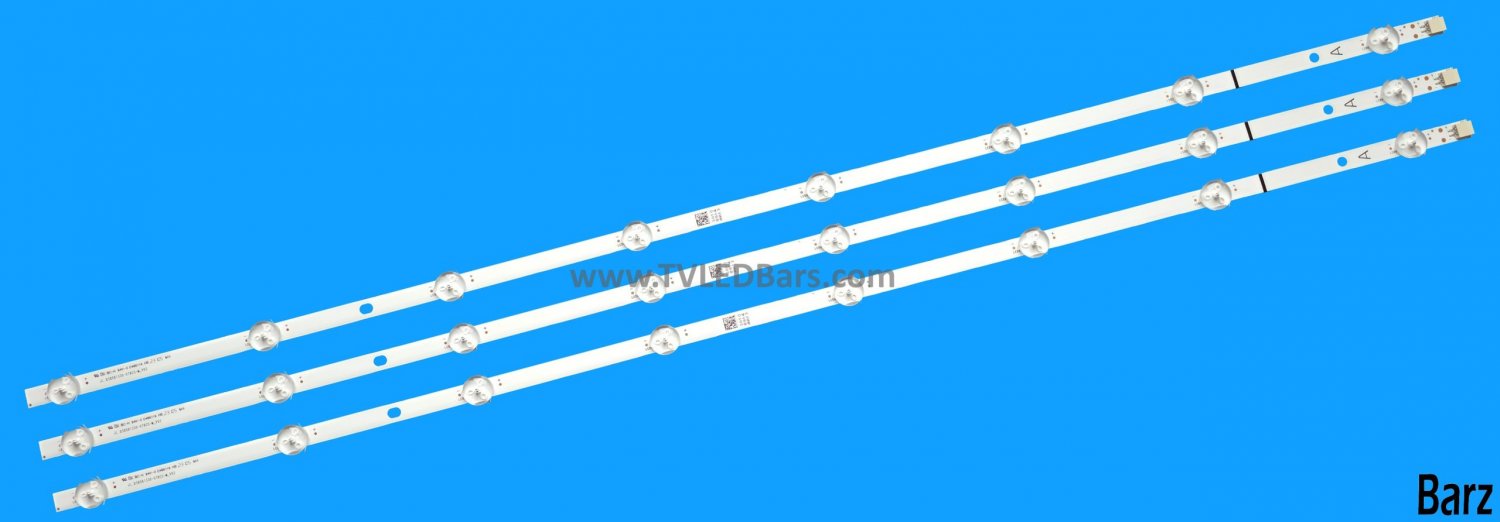 Vestel LED Backlight Array Vestel 39" VES385WNDP-2D-N01 VES395WNDP-2D-N01 RF-CF385001SE30-0801 JL.D38581330-078CS-M 3pcs