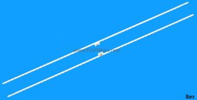 Barz LED Backlight Array Sony KD-43XD8305 KD-43XD8077 KD-43XD8088 KD-43XD8099 43" A43QVFB A43QVFS LB43010 V0_00 74.43T07.001-5-DX1 2pcs