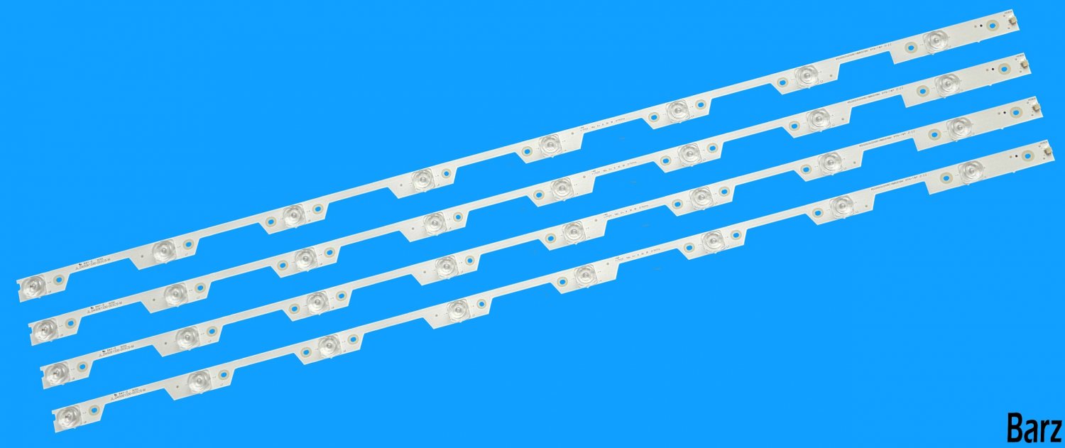 Barz LED Backlight Array Hisense H45N5750 H45N5750UK 45" HD450N3U01-K1 JL.D45081330-003CS-M 4pcs