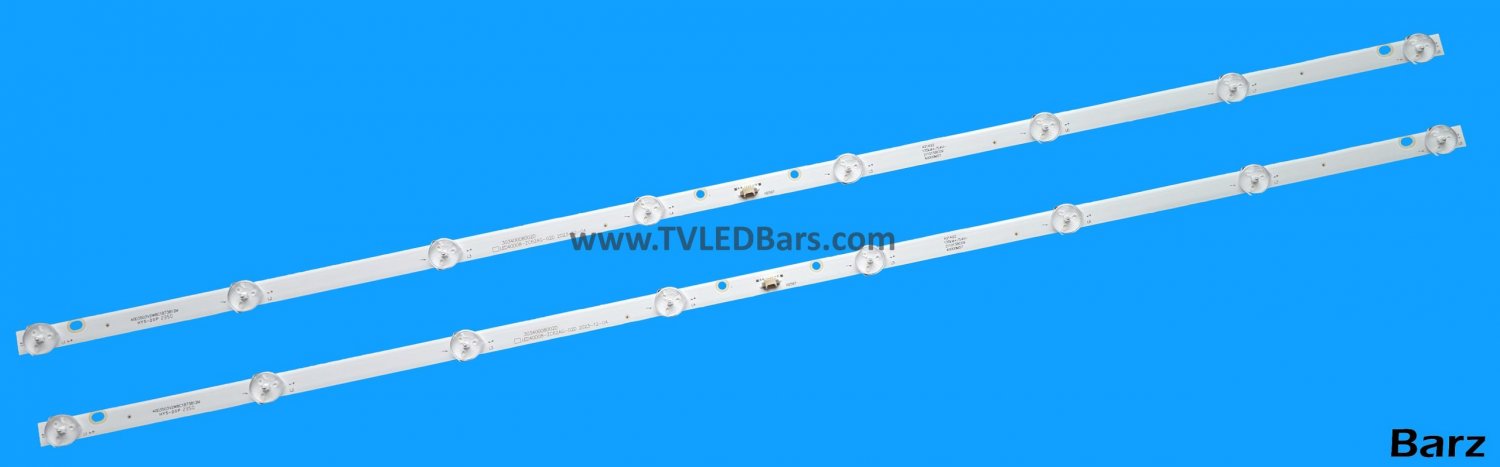 Barz LED Backlight Array Cello C4020G/ZG0204 MTC0121 40" LED40D08-ZC62AG-02 2pcs