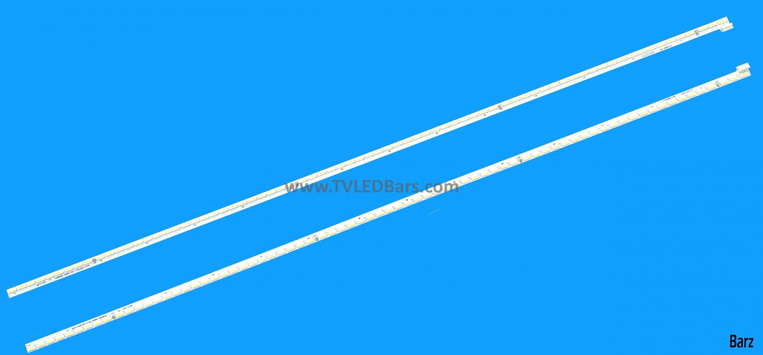 Barz LED Backlight Array Vestel 55" Hitachi 55H2T66U Bush ELED55240T2CNTD VES550UNEL-2D-S01 VES550UNES-2D-S01 VES550UNEC-2D-S01 17ELB55SLR0 7020PKG 74EA L + R 2pcs