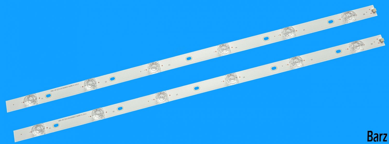 Barz LED Backlight Array Hisense H32A5600UK H32AE5500 32" JHD315S1H71 CRH-BT32S1303006027ADREV1.2I 2pcs