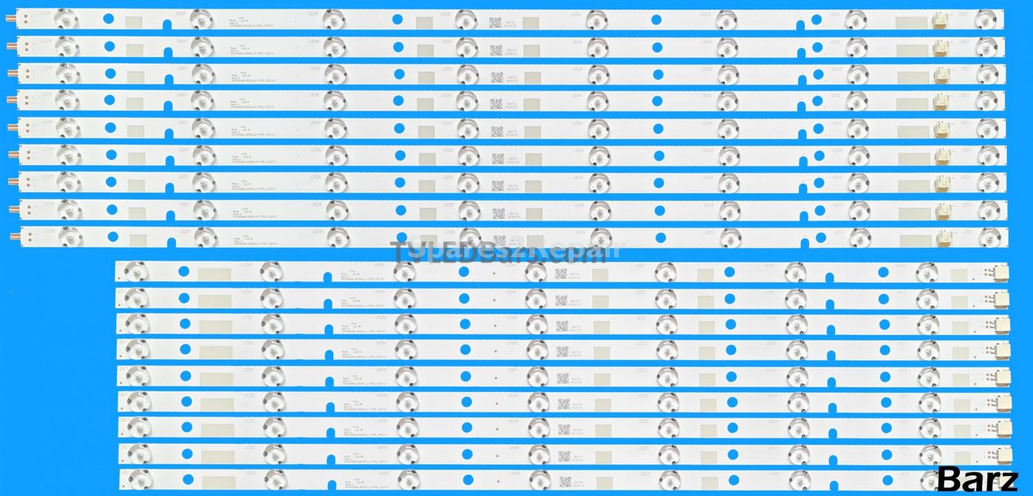 Toshiba 55 inch Full LED Backlight Array - LC550DUK SG K2 - 96.55S03.001 - SVT550AA0_REV04_R-TYPE_130710 - SVT550AA0_REV04_L-TYPE_130710