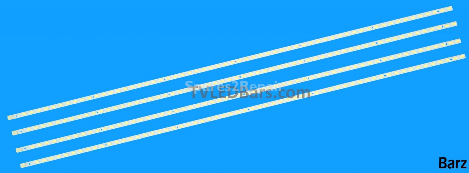 Sony LED Backlight Array Sony LTY550HJ03 LTY550HJ02 55" LJ64-02875A+ LJ64-02876A STS550A26 / S1G2-550SM0-R1 4pcs