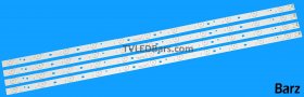 Barz LED Backlight Array JVC LT-40C540 40" LSC400HN01 LED40D11-ZC14-03 (A) (B) 4pcs