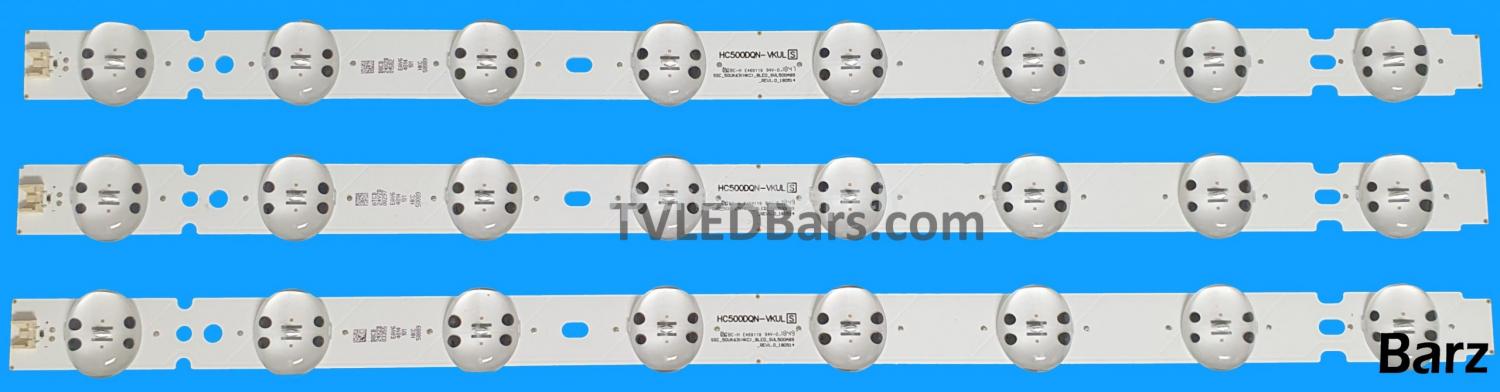 Lg LED Backlight Array LG AGM76150301 50" HC500DQN-VCUL1 VKUL1 VCUR2 VCUR/L SSC_50UK63/65 3pcs