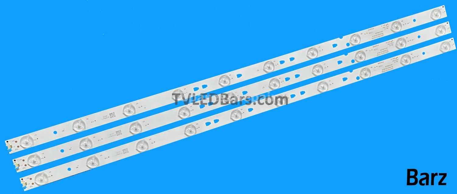 Barz LED Backlight Array JVC LT-32C460 LT-32C461 LT-32C350 Logik L32HE17 32" LED315D10-07(B) 3pcs
