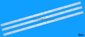 Hisense LED Backlight Array Hisense LHD32D33TUK LHD32E130TUK 32" JHD315GH-E52 KZ-320-306-pitch 3pcs