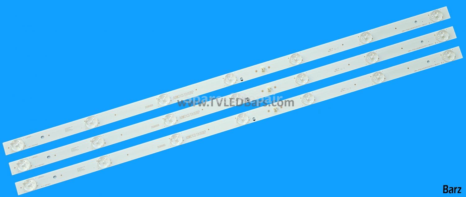 Barz LED Backlight Array Sharp / Blaupunkt / Bush 32" 32/148I 32/136I 32/148O 32/148Z 32/133I HWV325BC CRH-P32CA3535T030751U-REV1.0 3pcs