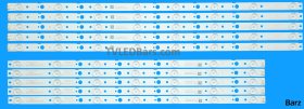 Barz LED Backlight Array LG 65UJ620V LC650EGY-SKA5 CRH-A6530300508R72H CRH-A6530300507L72H 10pcs
