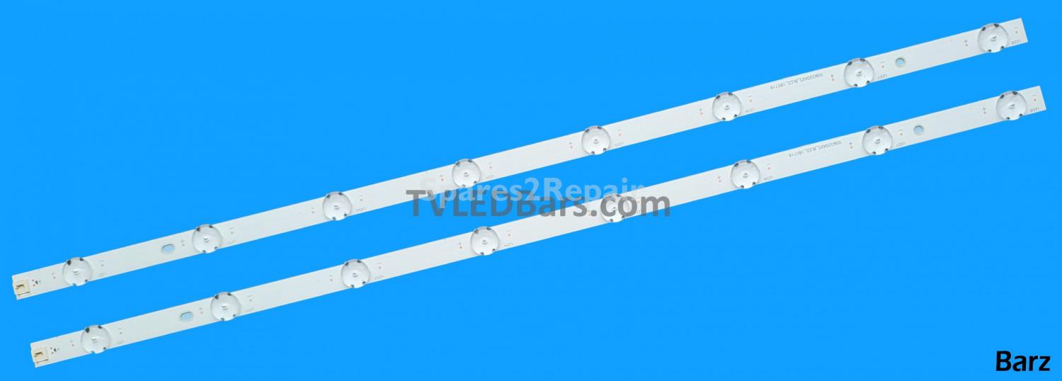 Barz LED Backlight Array Panasonic TX-32FS400B TX-32FS503B TX-32FS500B 32" TZLP305BEAA TZLP305BEAC V320BJ8-Q01 SVM320AX5_8LED_180718 2pcs