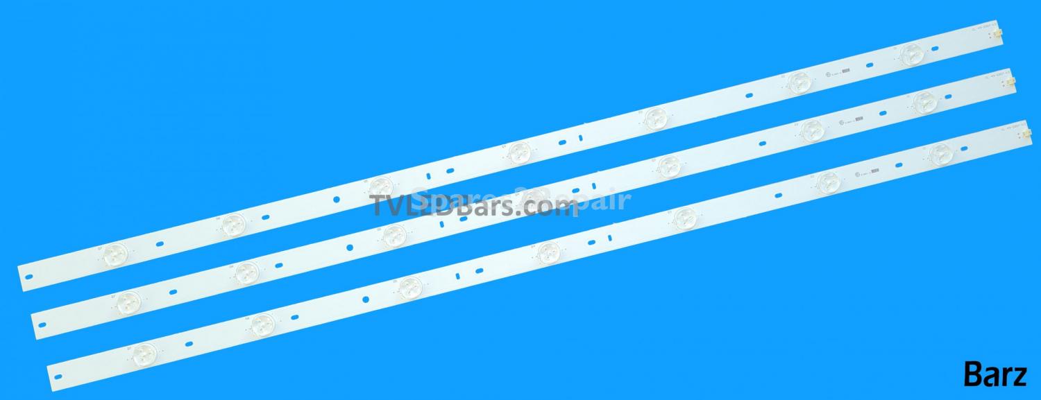 Barz LED Backlight Array Philips 40PFL3188H/12 40PFT4109/12 40" TPT400LA-HM06 REV:SC1F CL-40-D307-V3 3pcs