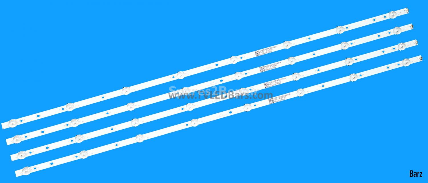 Philips LED Backlight Array Philips 43" 43PUS6162/05 43PUS6262/05 43PUS6262/12 43PUS6272/05 43PUS6503/12 LBM430M0801-BW-3 LB43104 V0_02 4pcs