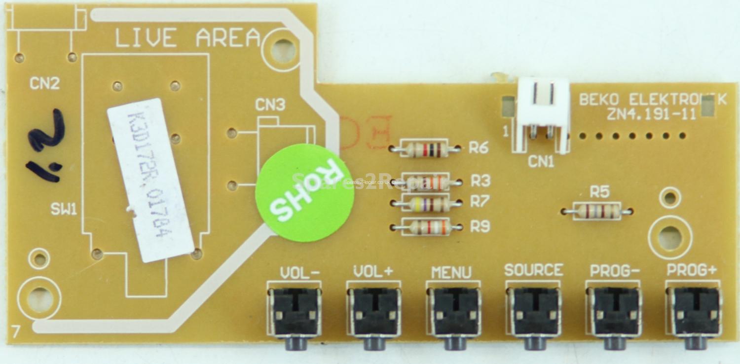 Bush LCD26TV005HD - Buttons - ZN4.191-11