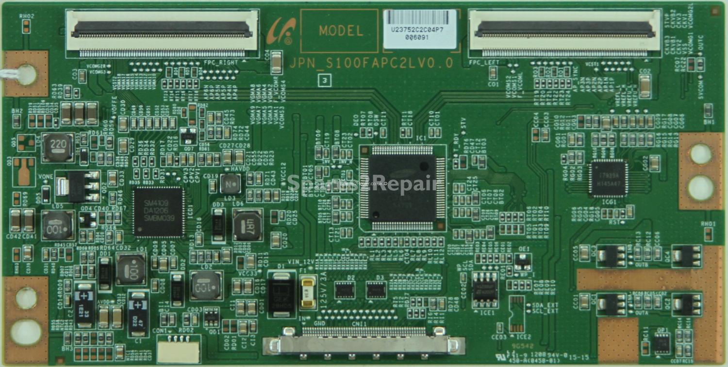 Bush LE40GB01-C - T-Con - LJ94-23752C - JPN_S100FAPC2LV0.0