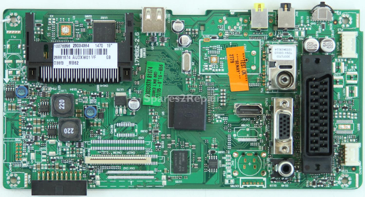 Bush LED19982HD - Main AV - 23034384 - 17MB62-2.6 - 110112