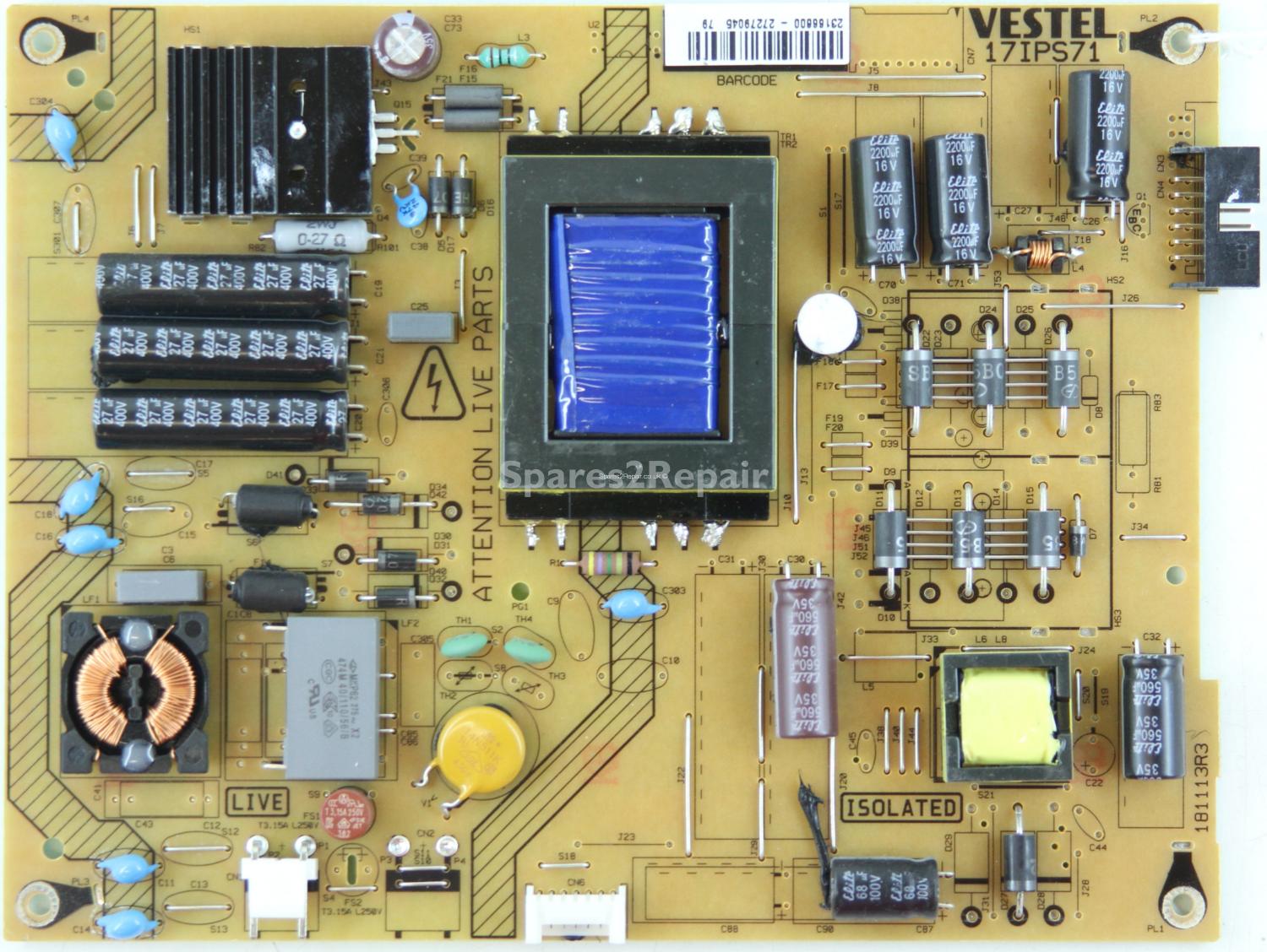 Bush DLED32265HDCNTD - PSU - 23166800 - 17IPS71 - 181113R3