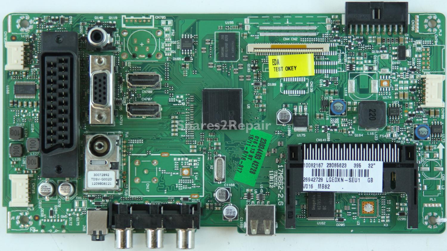 Bush DLED32265HDCNTD - Main AV - 23085623 - 17MB62-2.6 - 110112