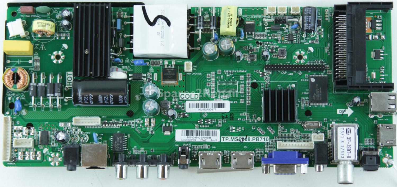 Bush 498/7882D - Main AV - TP.MS6308.PB710 - LSC400HN02 - B15124540 - 09R-3 CVTE