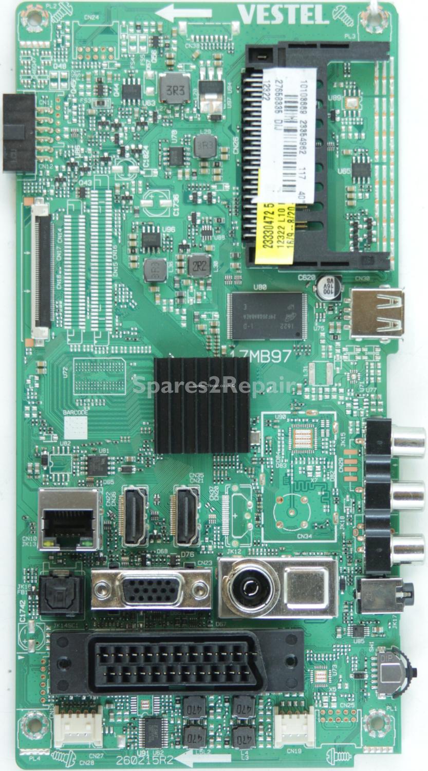 Bush DLED40287FHD - Main AV - 23354962 - 17MB97 - 260215R2