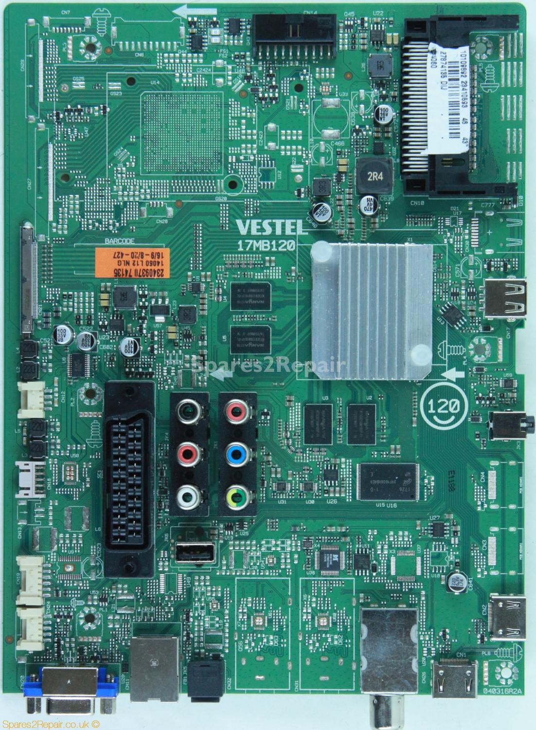 Bush LED43292UHDFVP - Main AV - 23410593 - 17MB120 - 040316R2A