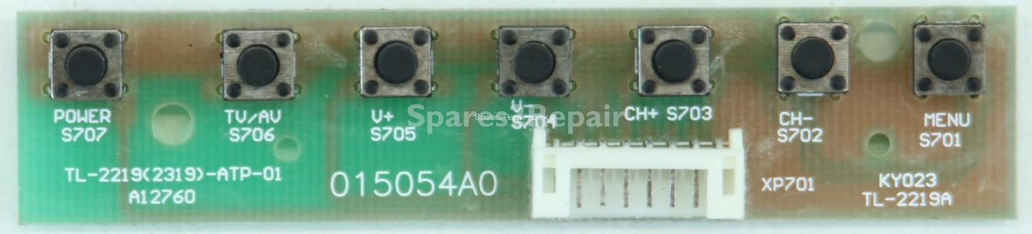 Cello TP2310H - Buttons - TL-2219(2319)-ATP-01 - TL-2219A (Without Plastic)