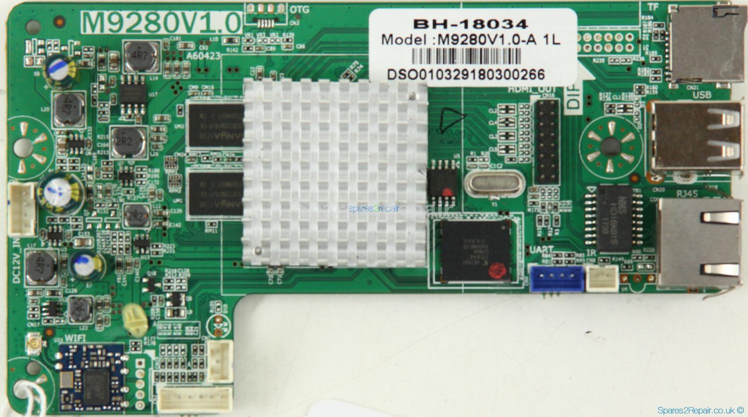 Cello C32ANSMT - Main PCB - M9280V1.0 - BH-18034 - SNCB08 18