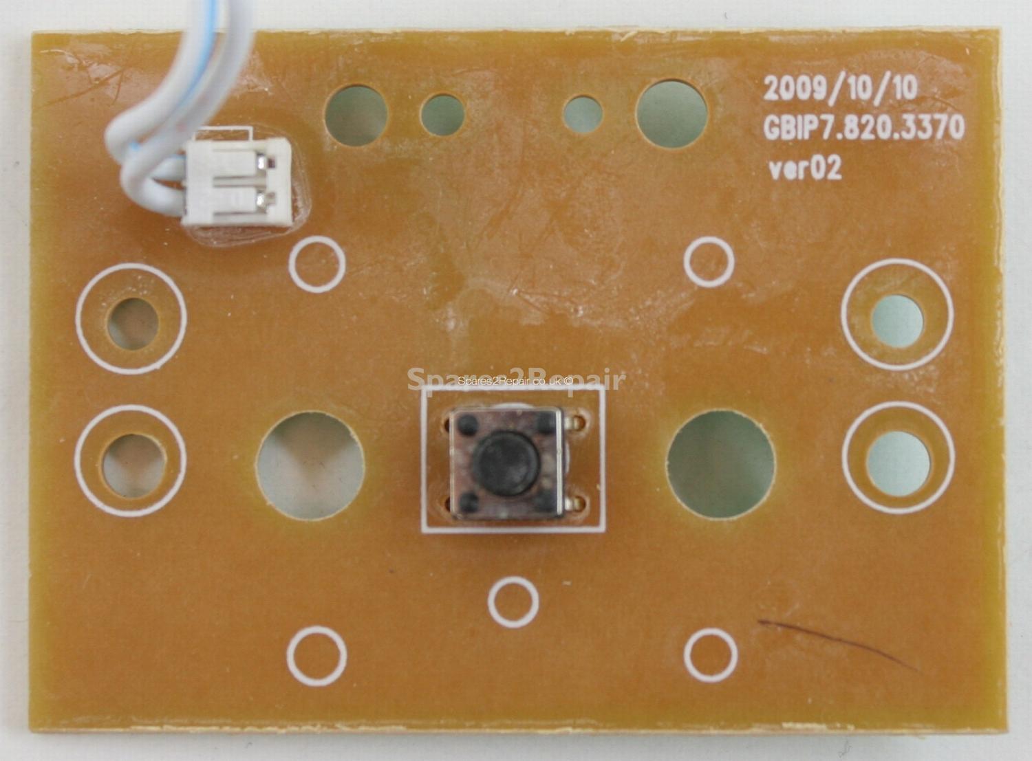 Digitrex CTF3271A - Power Button - GBIP7.820.3370 - Ver 02