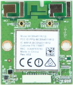 HiSense H49N5700UK - Wifi Module - WCBN4511R_V03 - 323K520023YD - 1168877 - Rev:V02