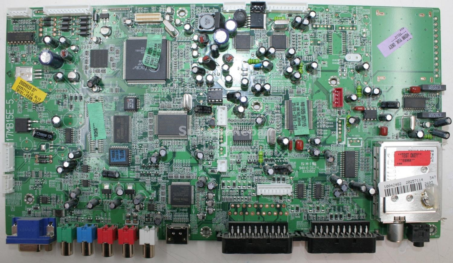Hitachi 37LD8600 - Main AV - 17MB15E-5 - 251005 VER E5 - 20257114