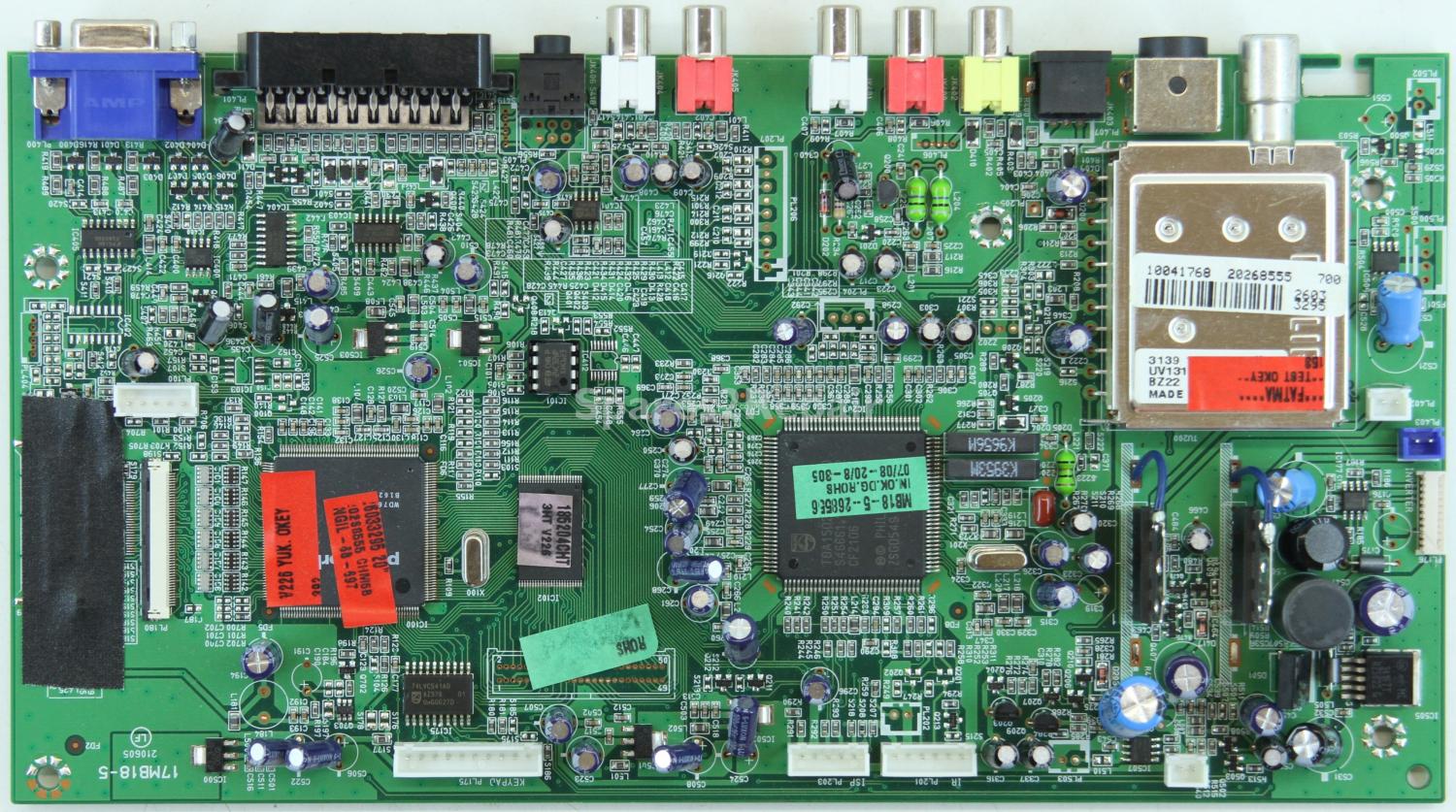 Hitachi 20LD2400 - Main AV - 20268555 - 17MB18-5 - 210605